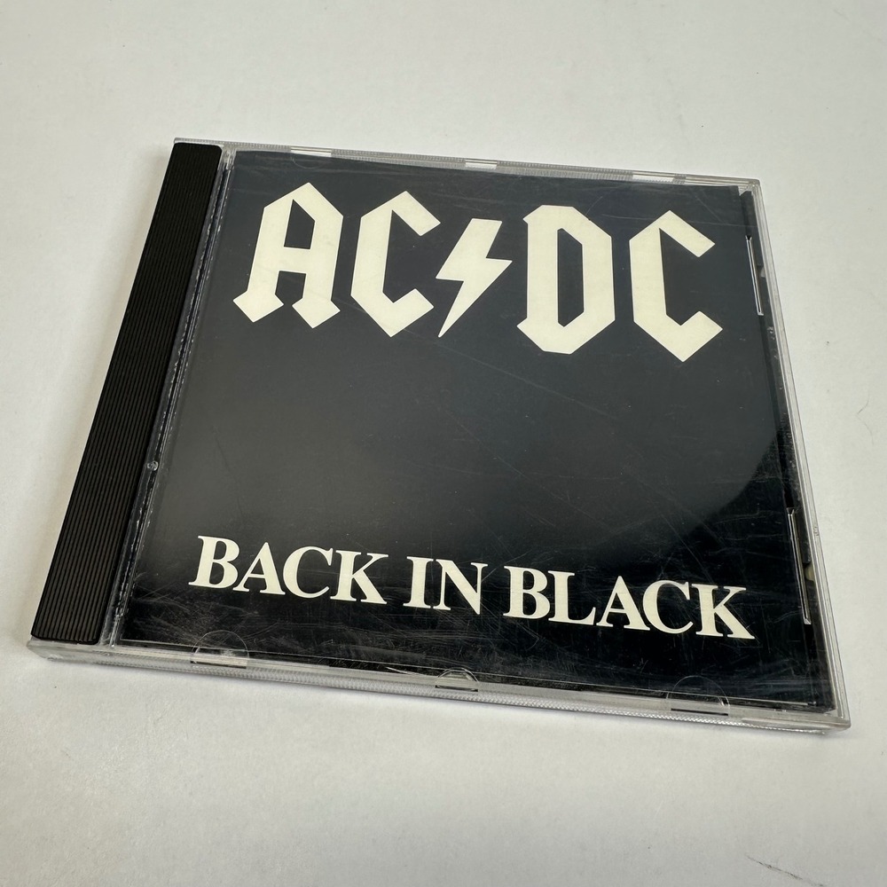 ACDC Back in Black CD 1980 Hard Rock Atlantic BMG Direct D 113772 16018-2
